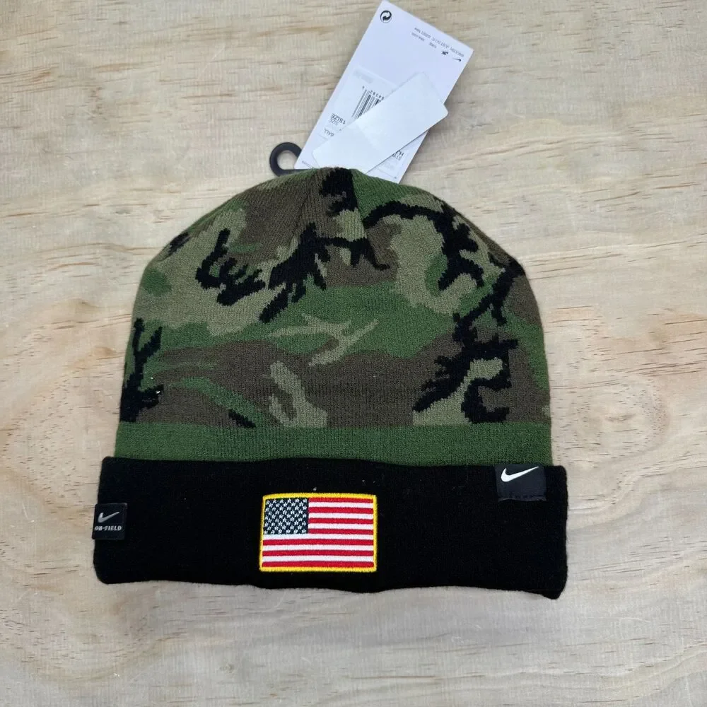 NEW Clemson Tigers Nike Military Appreciation On Field Beanie Sz OSFM HJ4896 010